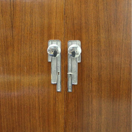 Image 1 of Vintage Art Deco Schrank aus Palisanderholz, Frankreich 1930