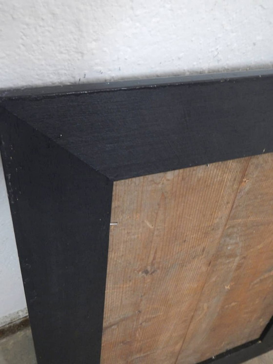 Image 1 of Spiegel mit geschnitztem Lindenholzrahmen 1980