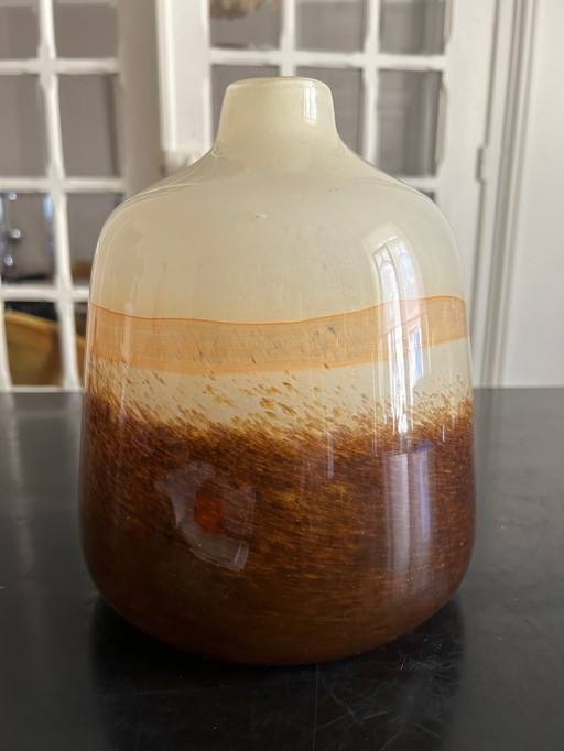 Vase Aus Glas Mehrschichtig