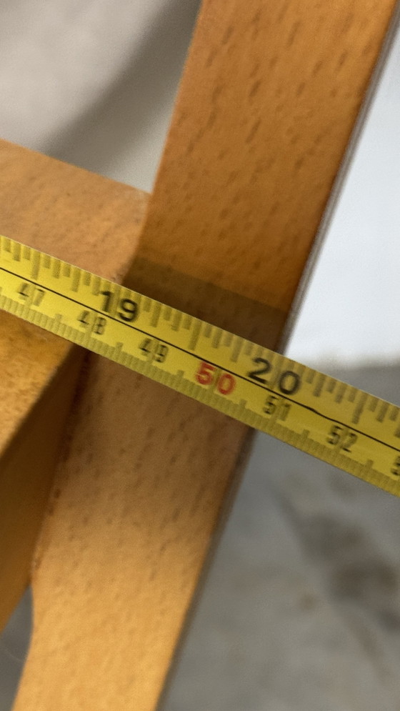 Image 1 of 4X Vintage Stapelbarer Stuhl