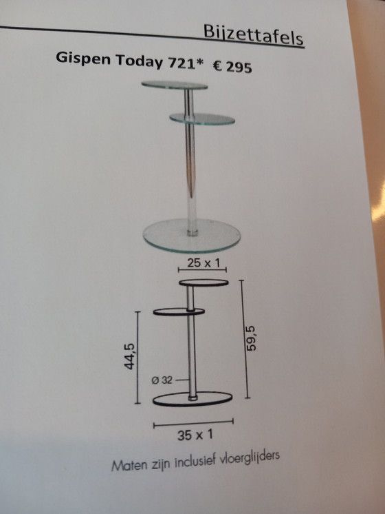 Image 1 of Gispen Today 721 Beistelltisch