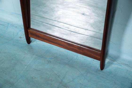 Image 1 of Scandinavische teakhouten spiegel jaren zestig
