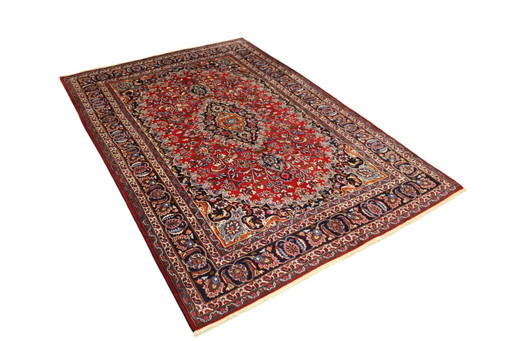 Original Perserteppich Nomaden & Dorf Teppich Mashad 290 X 197 Cm Top Zustand