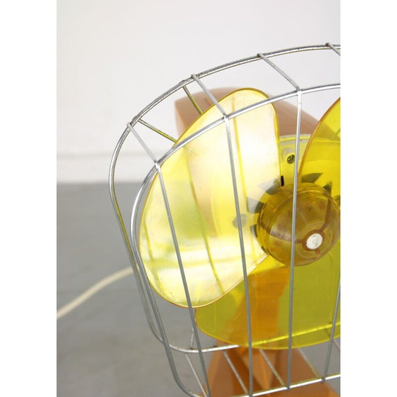 Image 1 of Paar farbige Vintage-Fächer, Italien