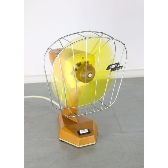 Image 1 of Paar farbige Vintage-Fächer, Italien