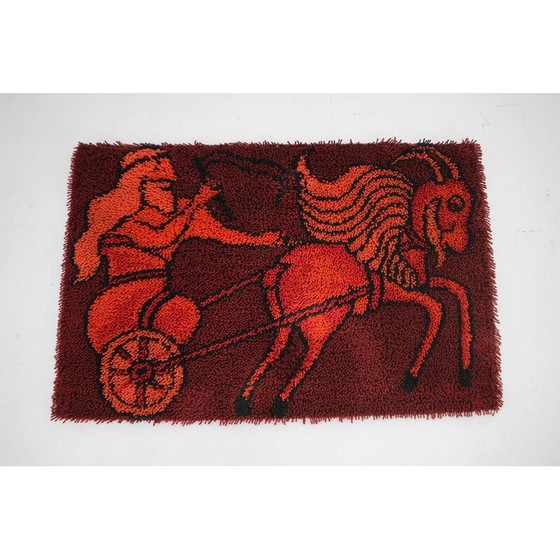 Image 1 of Klassischer dänischer Wollteppich, 1970er Jahre