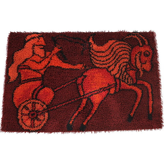 Image 1 of Klassischer dänischer Wollteppich, 1970er Jahre