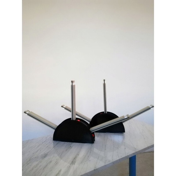 Image 1 of Ein Paar postmoderne Rha-Tischlampen von Boccato, Gigante & Zambusi für Zerbetto Padova