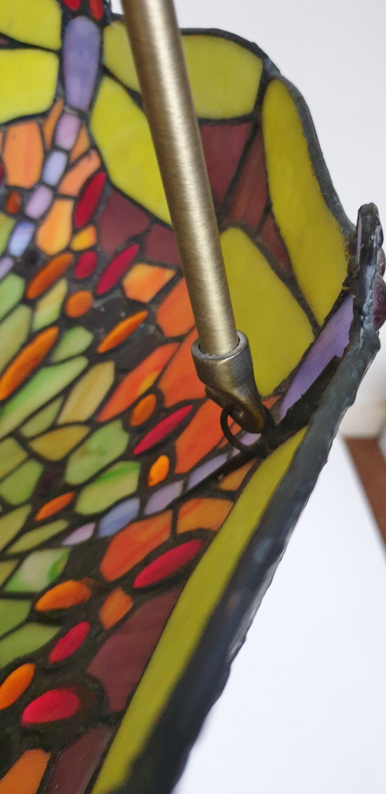 Image 1 of Tiffany Xl Pendelleuchte "Dragonfly"