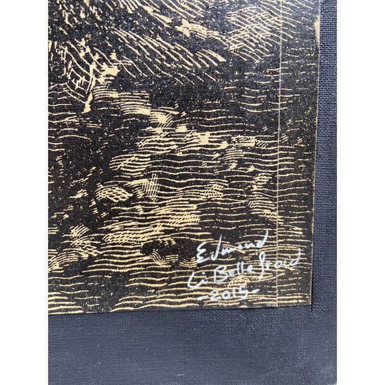 Image 1 of Acryl auf Vintage-Leinwand "Attack" von Edmond Li Bellefroid, 2015