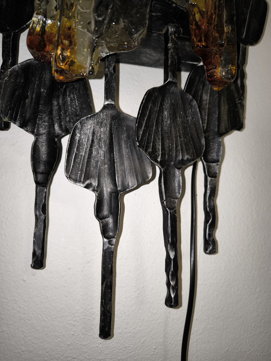 Image 1 of Brutalist Wandleuchte von Tom Ahlström & Hans Ehrlich