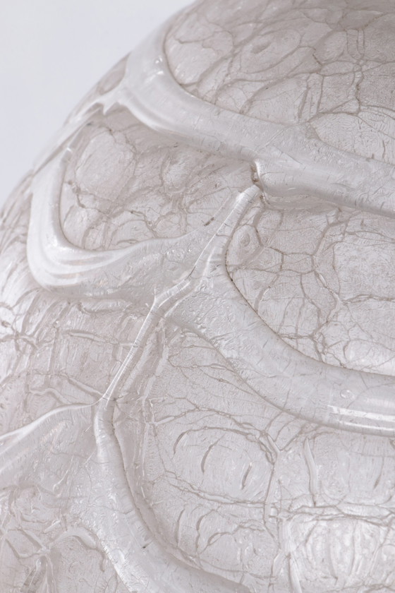 Image 1 of Doria Leuchten Glaskugel Pendelleuchte, 1970er Jahre