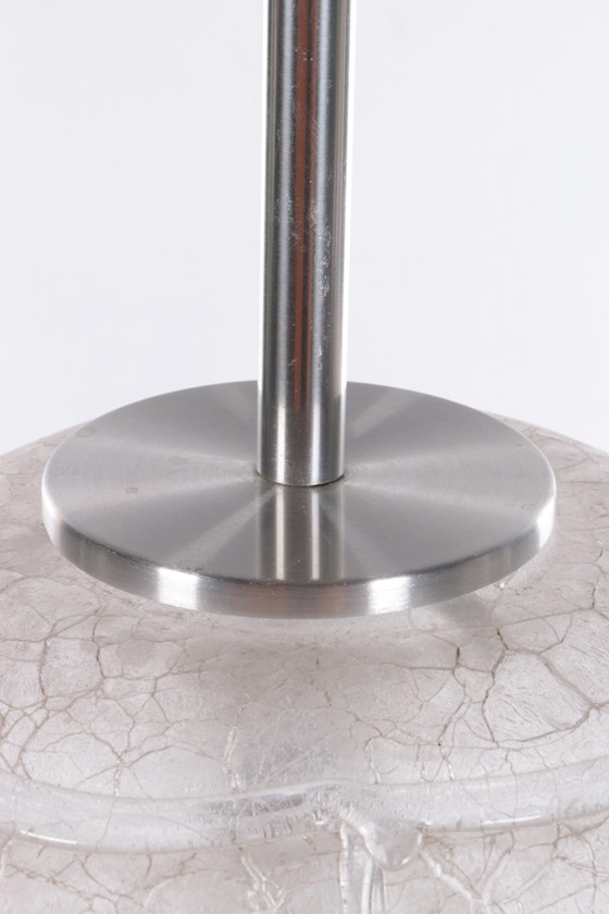 Image 1 of Doria Leuchten Glaskugel Pendelleuchte, 1970er Jahre