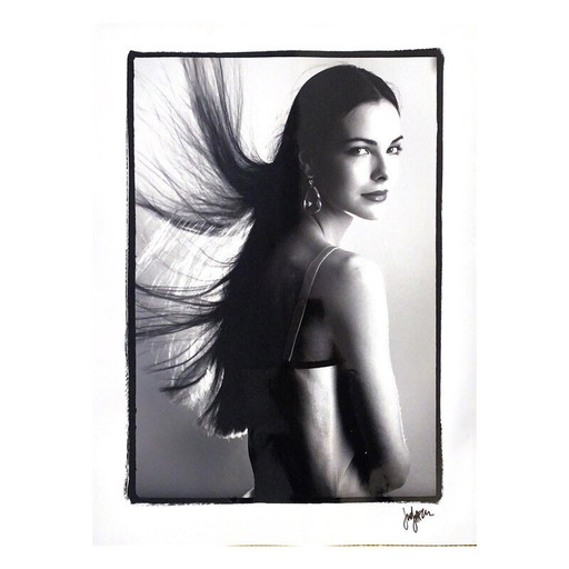 Vintage-Fotografie Carole Bouquet von Just Jaeckin, 2009er