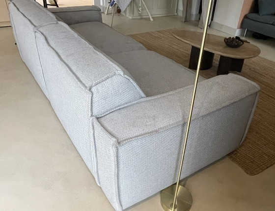 Image 1 of Designer Sofa von Fest Amsterdam - 3-Sitzer Edge mit Hocker in Polvere Beige Neuer Preis: 2987 €.