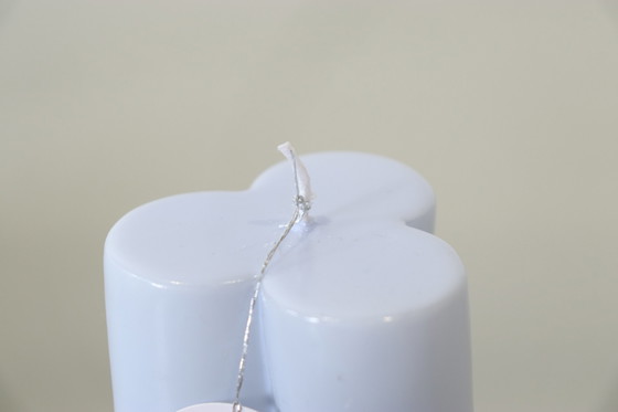 Image 1 of Fest Wocky hellblaue Kerze