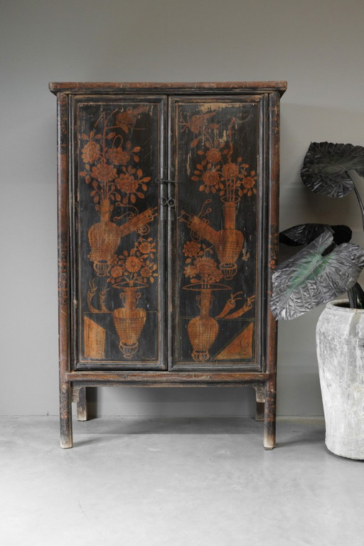 Original Antiker Hochzeitsschrank