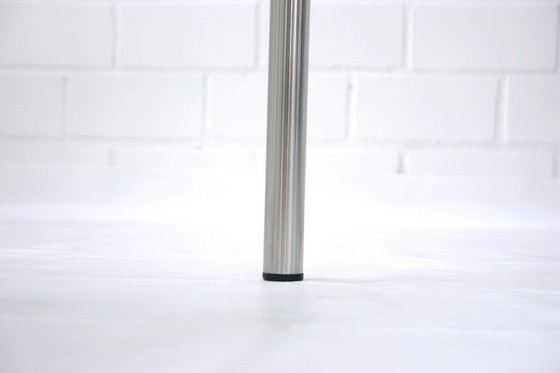 Image 1 of Tecta Kragtisch, Esstisch / dining table, glass table with stainless steel frame to B20, B25