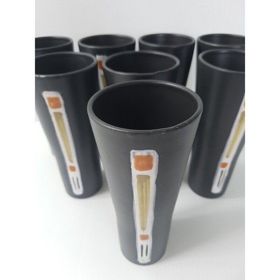 Image 1 of Orangeade-Set aus Keramik, 1950