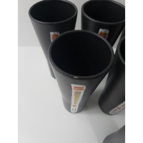 Image 1 of Orangeade-Set aus Keramik, 1950