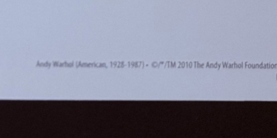 Image 1 of Andy Warhol: "Gold Sam, ca. 1954".