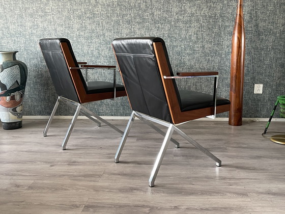 Image 1 of 2x Gelderland lounge chairs by Rob Parry