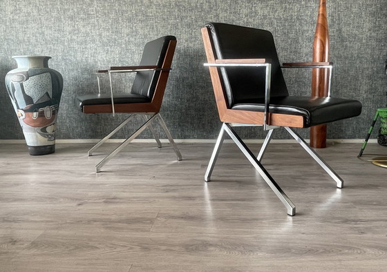 Image 1 of 2x Gelderland lounge chairs by Rob Parry