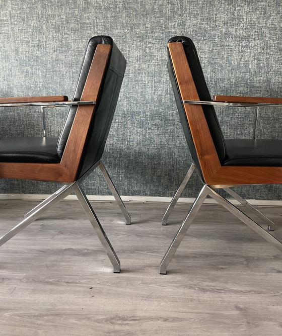 Image 1 of 2x Gelderland lounge chairs by Rob Parry