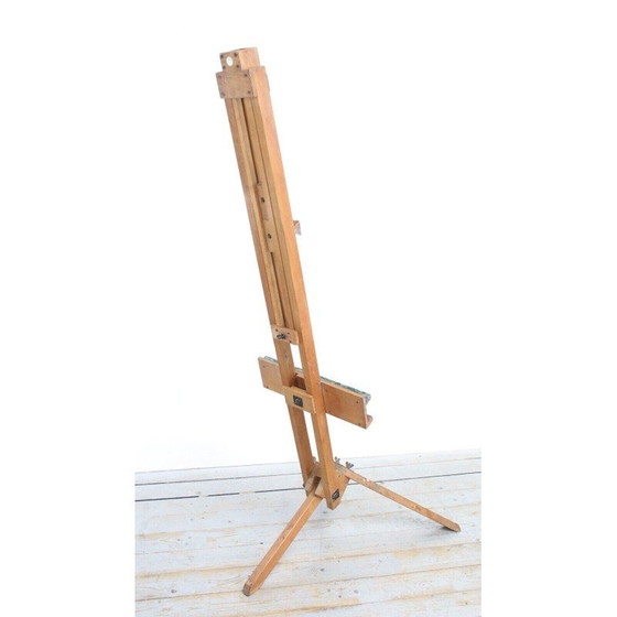 Image 1 of Alte Staffelei aus Massivholz von Newton und Winsor, England