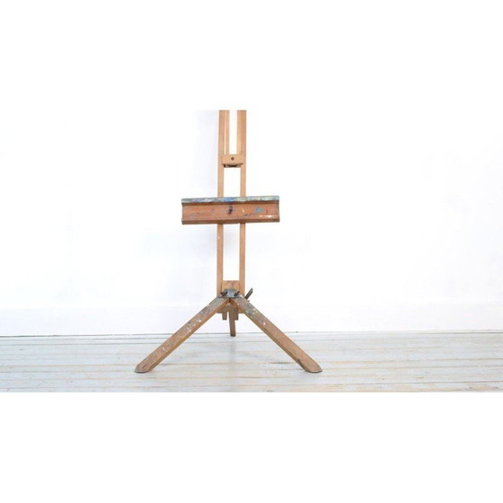 Image 1 of Alte Staffelei aus Massivholz von Newton und Winsor, England