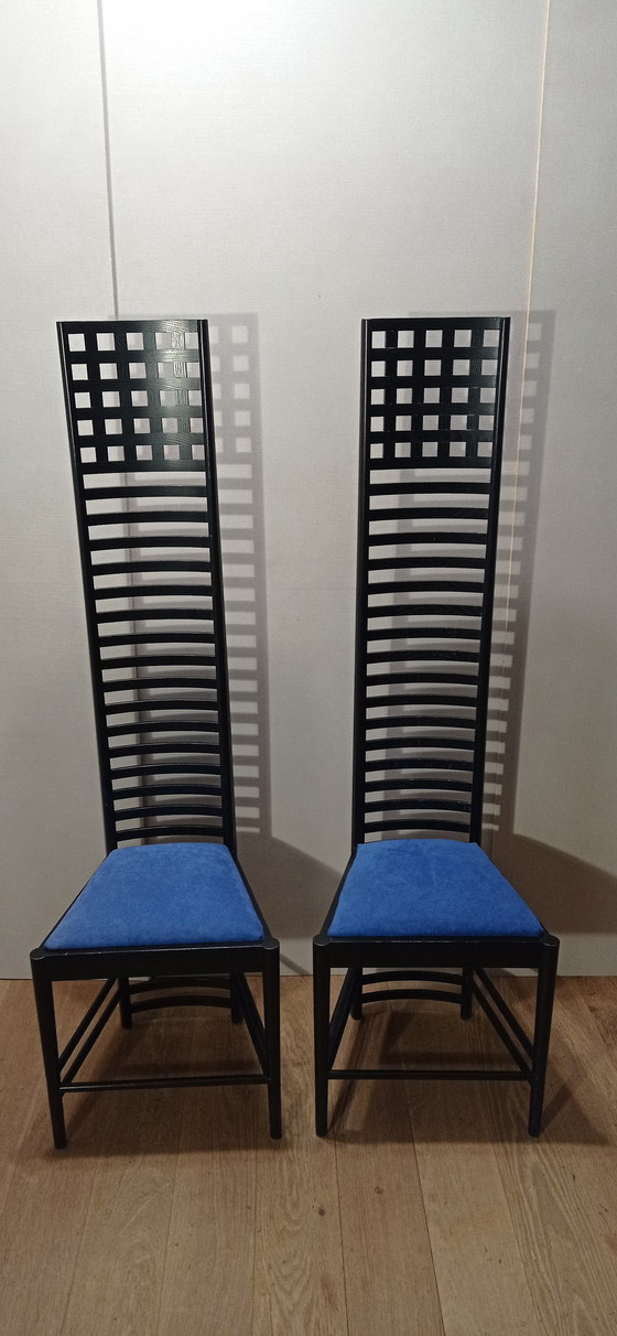 Image 1 of 2x Alivar 814 Hill House Chair von Charles Rennie