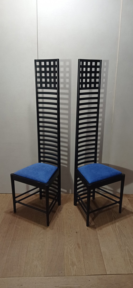 Image 1 of 2x Alivar 814 Hill House Chair von Charles Rennie