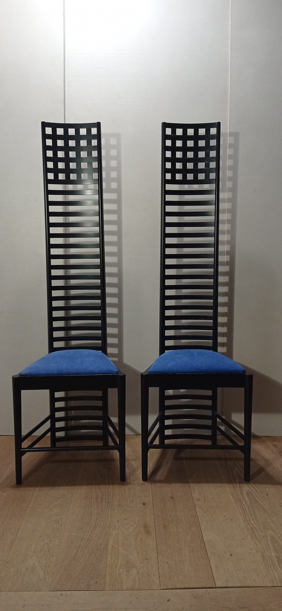 Image 1 of 2x Alivar 814 Hill House Chair von Charles Rennie