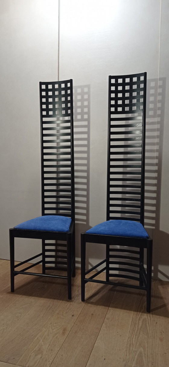 Image 1 of 2x Alivar 814 Hill House Chair von Charles Rennie