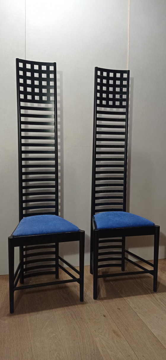 Image 1 of 2x Alivar 814 Hill House Chair von Charles Rennie