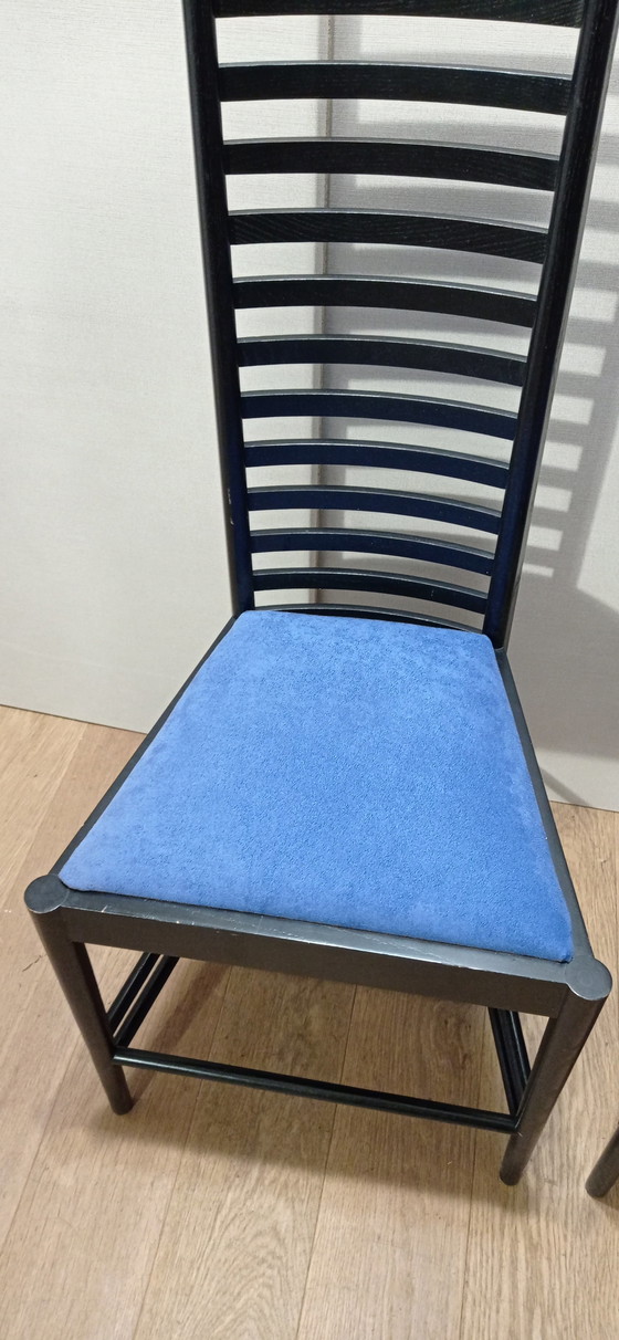 Image 1 of 2x Alivar 814 Hill House Chair von Charles Rennie