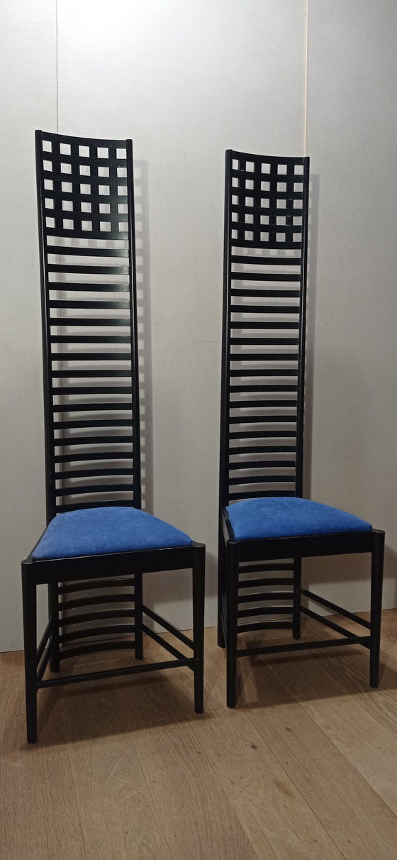 Image 1 of 2x Alivar 814 Hill House Chair von Charles Rennie