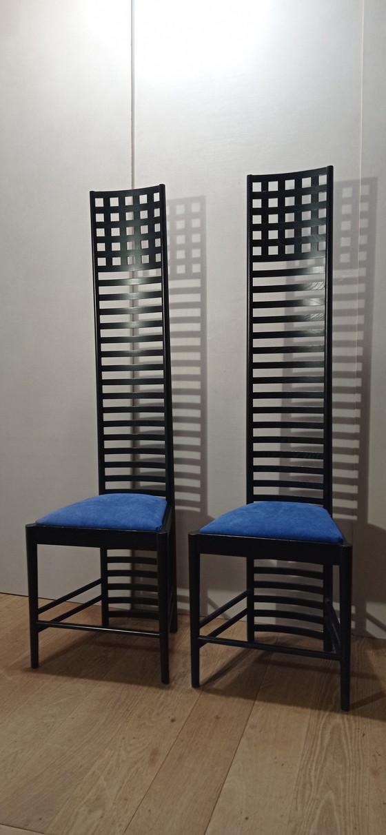 Image 1 of 2x Alivar 814 Hill House Chair von Charles Rennie