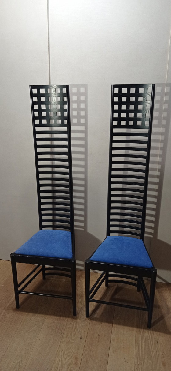 Image 1 of 2x Alivar 814 Hill House Chair von Charles Rennie