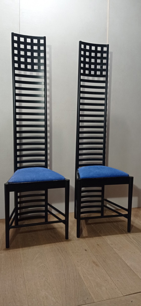 Image 1 of 2x Alivar 814 Hill House Chair von Charles Rennie