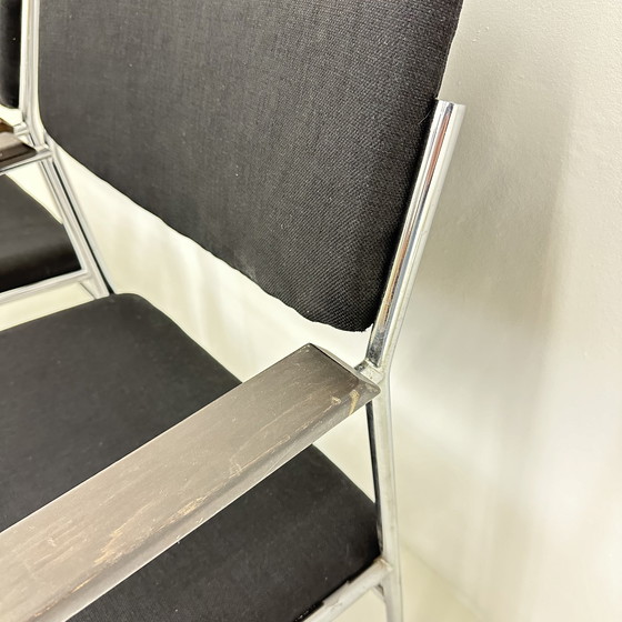 Image 1 of Gijs van der Sluis Minimalistischer Loungesessel, 1970er Jahre