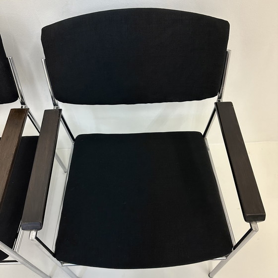 Image 1 of Gijs van der Sluis Minimalistischer Loungesessel, 1970er Jahre