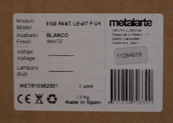 Image 1 of Metalarte LEWIT p gr Stehlampe weiß (NEU)