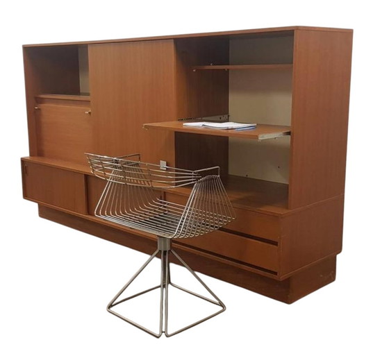 Image 1 of Design-Schrank Schreibtisch 1970er Jahre