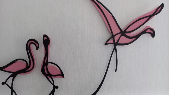 Image 1 of Metall-Flamingos