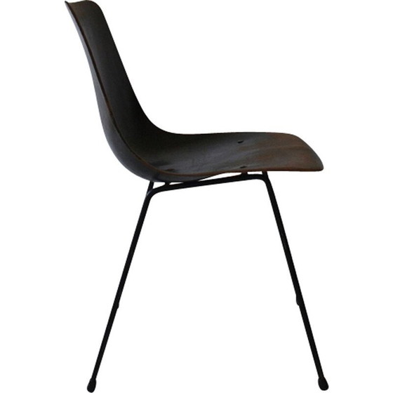 Image 1 of Satz von 2 Stühlen CM131 von Pierre Paulin für Thonet, 1953