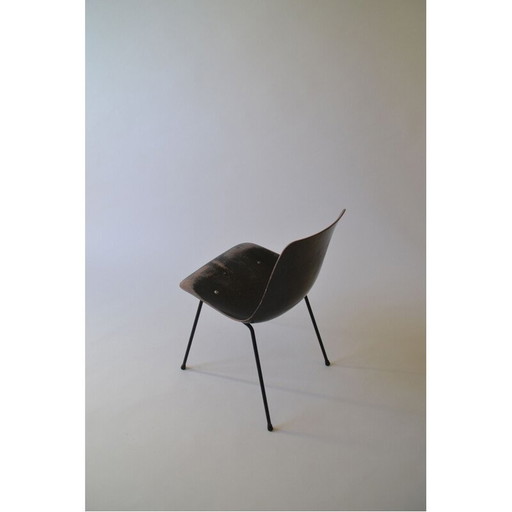 Satz von 2 Stühlen CM131 von Pierre Paulin für Thonet, 1953