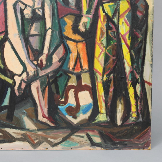 Image 1 of Willem Boutshoorn – Zirkusartisten in der Umkleidekabine