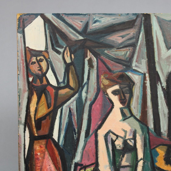 Image 1 of Willem Boutshoorn – Zirkusartisten in der Umkleidekabine