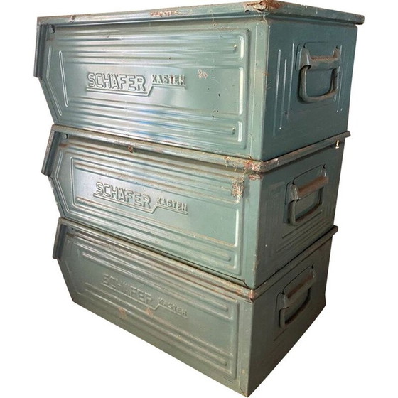 Image 1 of Stapelbarer Metallausgießer, Vintage, 1950